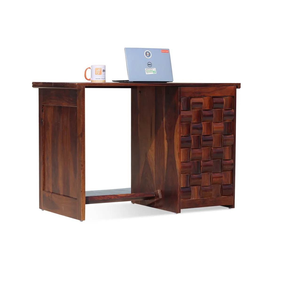 Royal Finish Nivora CT Cum Study Table & Chair in Sheesham Wood wooden study table image 7