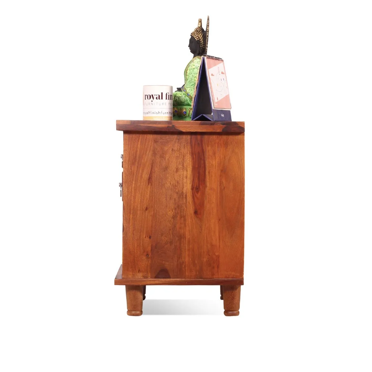 Royal Finish Santo Bedside Table In Furniture Sheesham Wood sheesham wood bed image 9