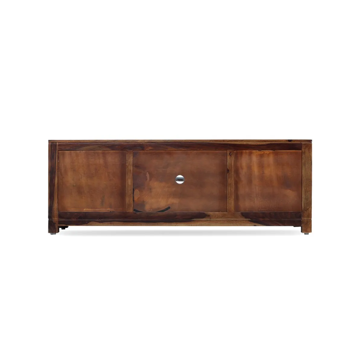 Royal Finish Tielac TV Cabinet in sheesham in Natural Honey Oak Matte Finished wooden bar cabinet image 12