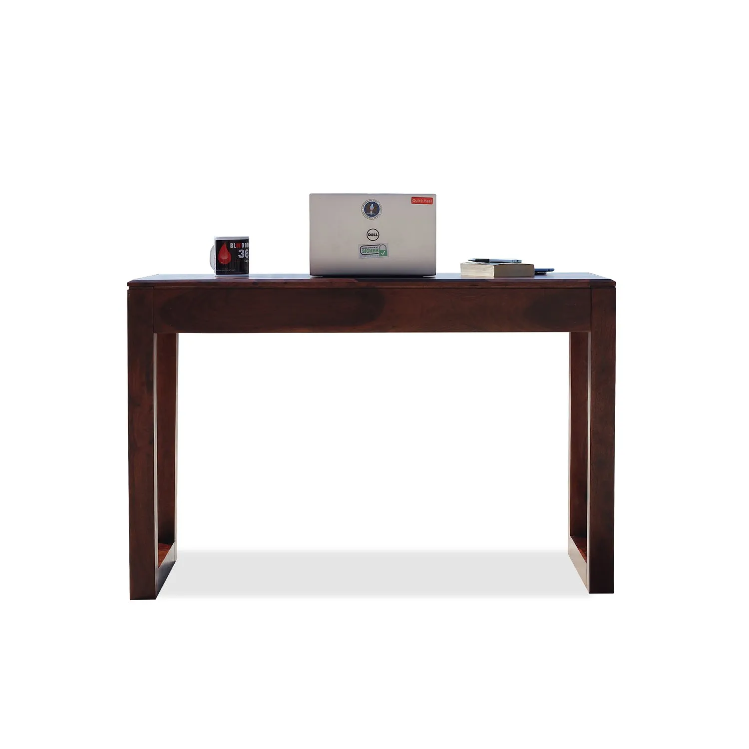 Royal Finish Two Drawer Hecto Minimal Study Table in Funriture Sheesham Wood wooden study table image 8