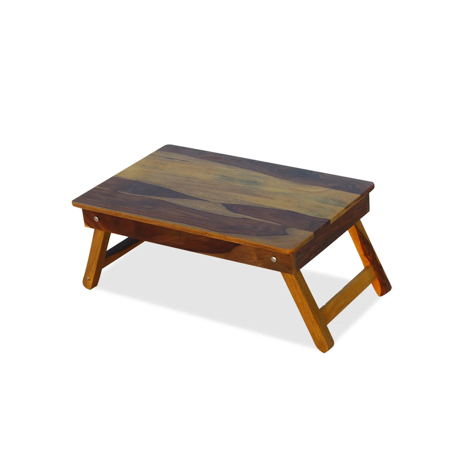 Royal Finish Simpla Morning Rosewood Foldable Study Table in Sheesha wooden study table image 8