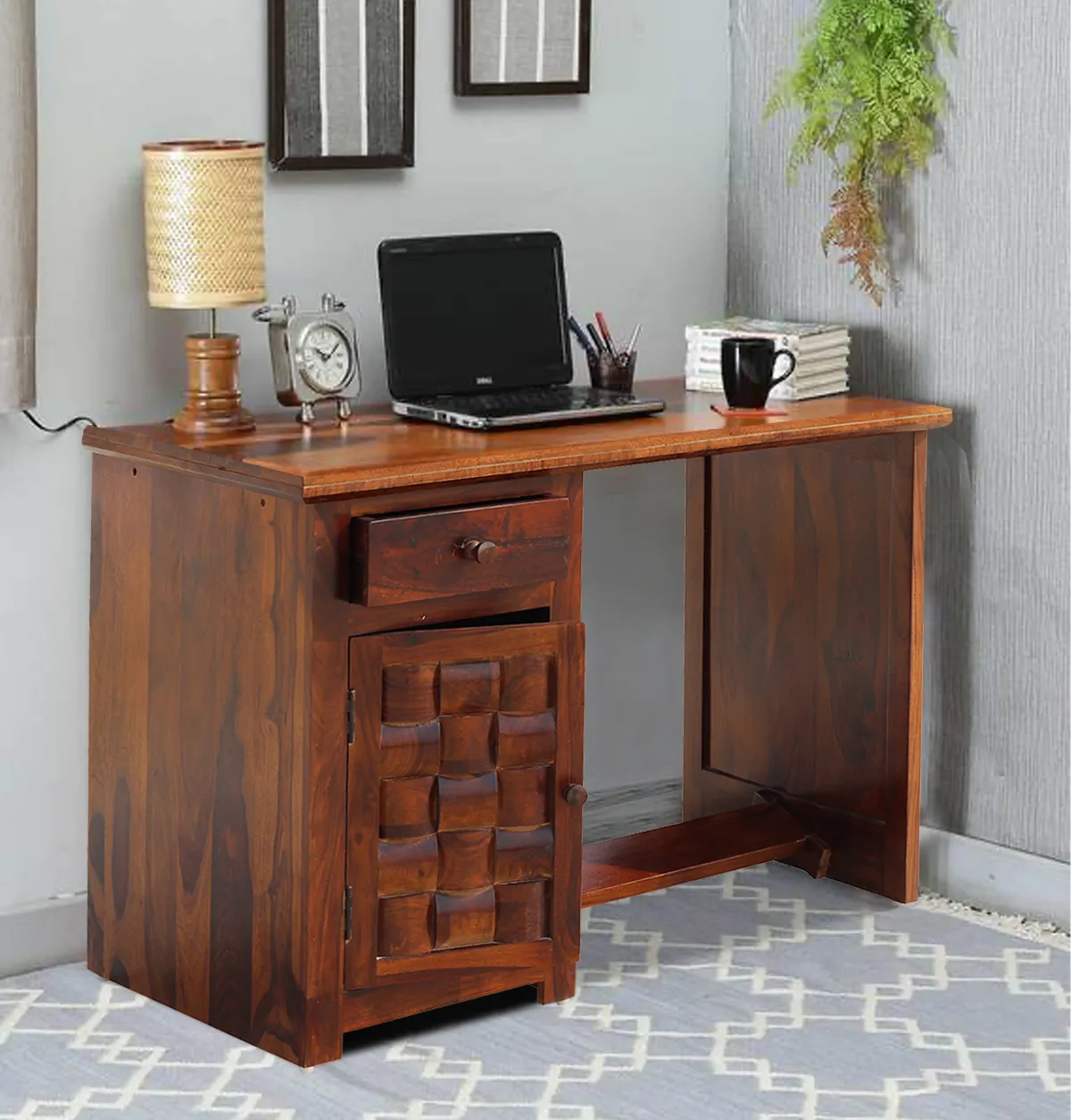 Royal Finish Nivora Study Table in Funriture Sheesham