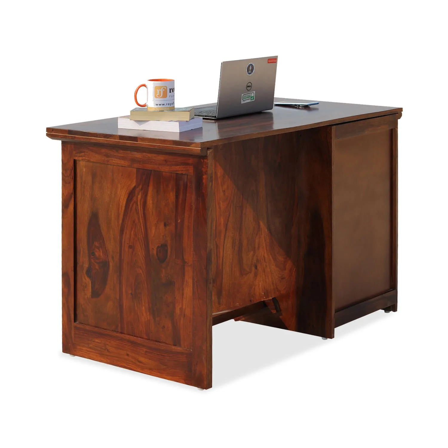 Royal Finish Nivora Study Table in Funriture Sheesham wooden study table image 7