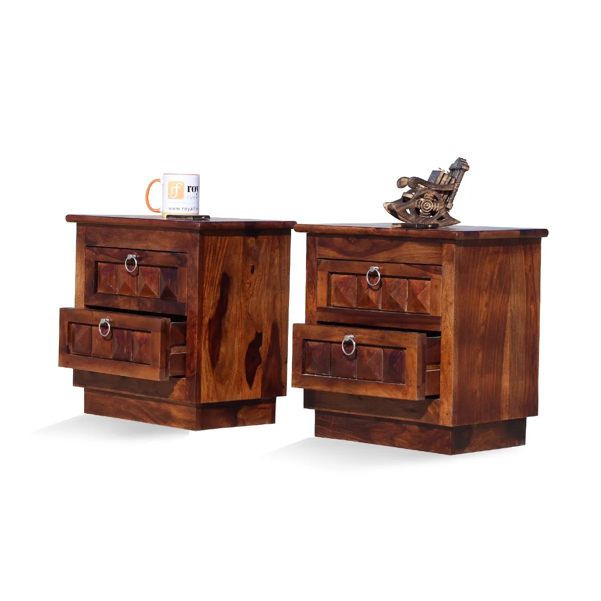 Royal FinishStylish & Functional Table Set | Compact Size | Premium Sheesham sheesham wood furniture image 8